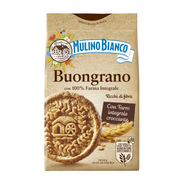 Distributore all’ingrosso Biscotti Mulino Bianco Buongrano Integrale