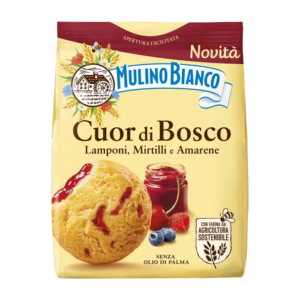 Distributore all’ingrosso Biscotti Mulino Bianco Cuor di Bosco 300 grammi