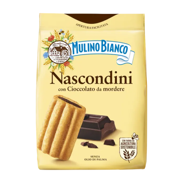 Distributore all’ingrosso Biscotti Mulino Bianco Nascondini 600 grammi