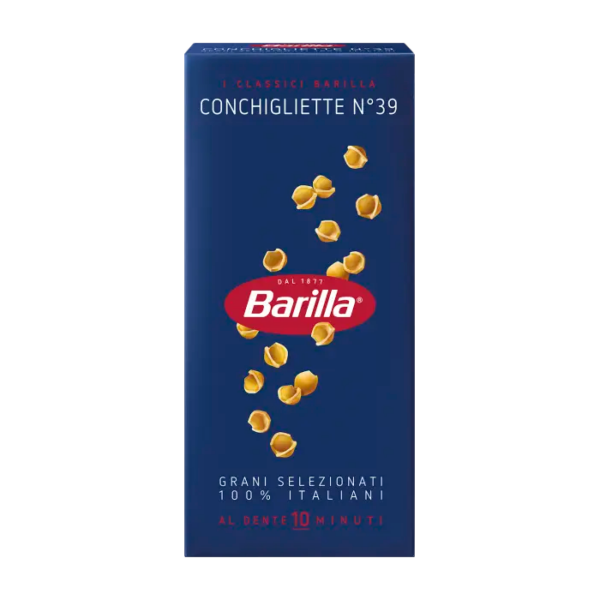 Distributore all’ingrosso Conchigliette 39 Barilla