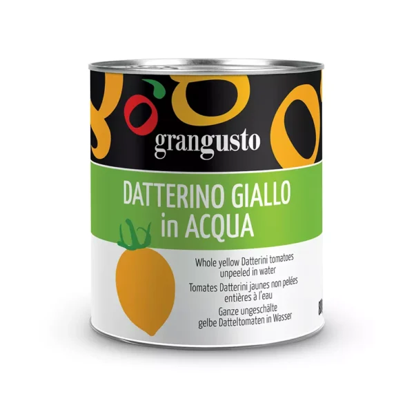 Distributore all’ingrosso Datterino giallo in acqua GranGusto