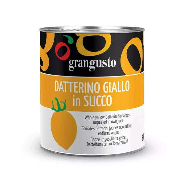 Distributore all’ingrosso Datterino giallo in succo GranGusto