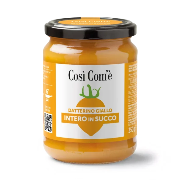 Distributore all’ingrosso Datterino giallo intero in succo