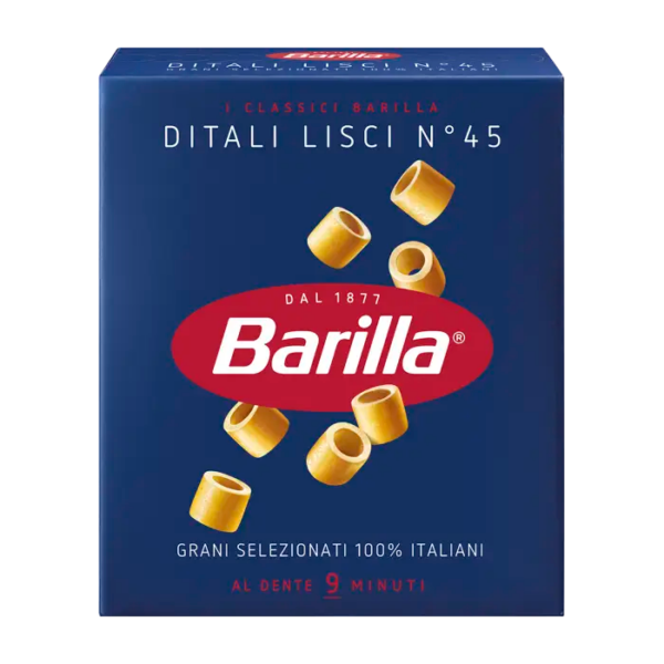 Distributore all’ingrosso Ditali lisci 45 Barilla