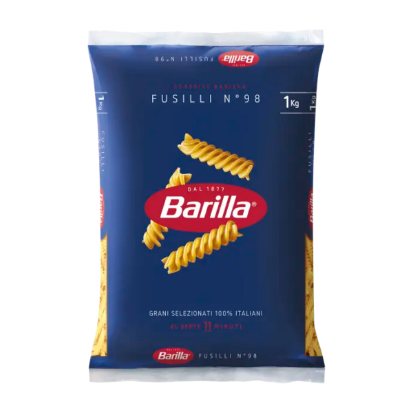 Distributore all’ingrosso Fusilli 1 kg Barilla Gamma Sud