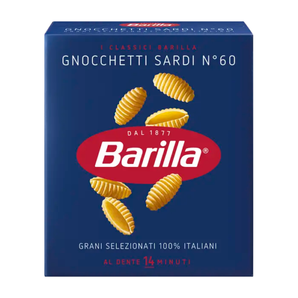 Distributore all’ingrosso Gnocchetti sardi 60 Barilla