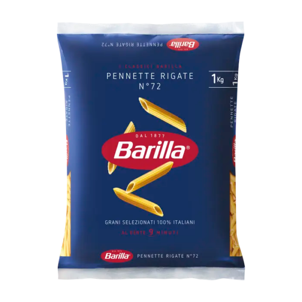 Distributore all’ingrosso Pennette rigate 1 kg Barilla Gamma Sud