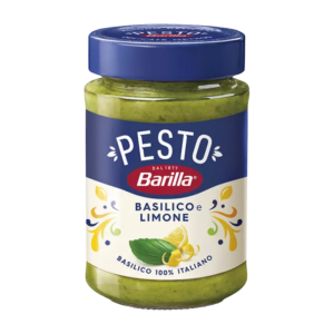 Distributore all’ingrosso Pesto basilico e limone Barilla