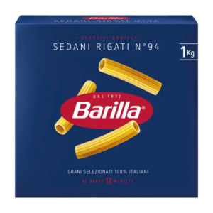 Distributore all’ingrosso Sedani rigati 1 kg Barilla Gamma Nord