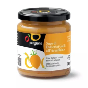 Distributore all’ingrosso Sugo di datterini gialli all’arrabbiata 290 grammi GranGusto